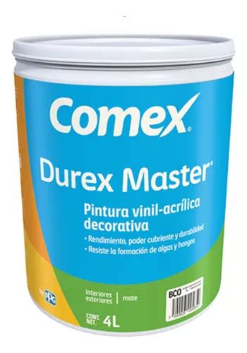 precio de galón de 4 litros de pintura comex|Pintura comex galon de 4 litros .